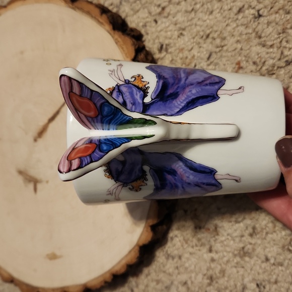 Lovely Fairy with Rainbow Wings Mug - Picture 3 of 7